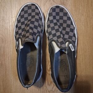 Vans Black And Grey Shoes